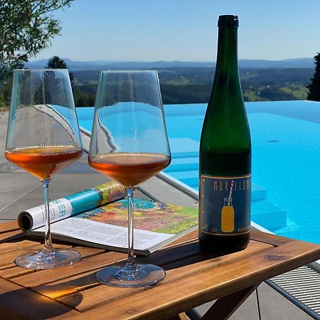 Greim15 --- Ganzes Ferienhaus Mit Fernsicht, Pool, Wellness Deutschlandsberg Esterno foto
