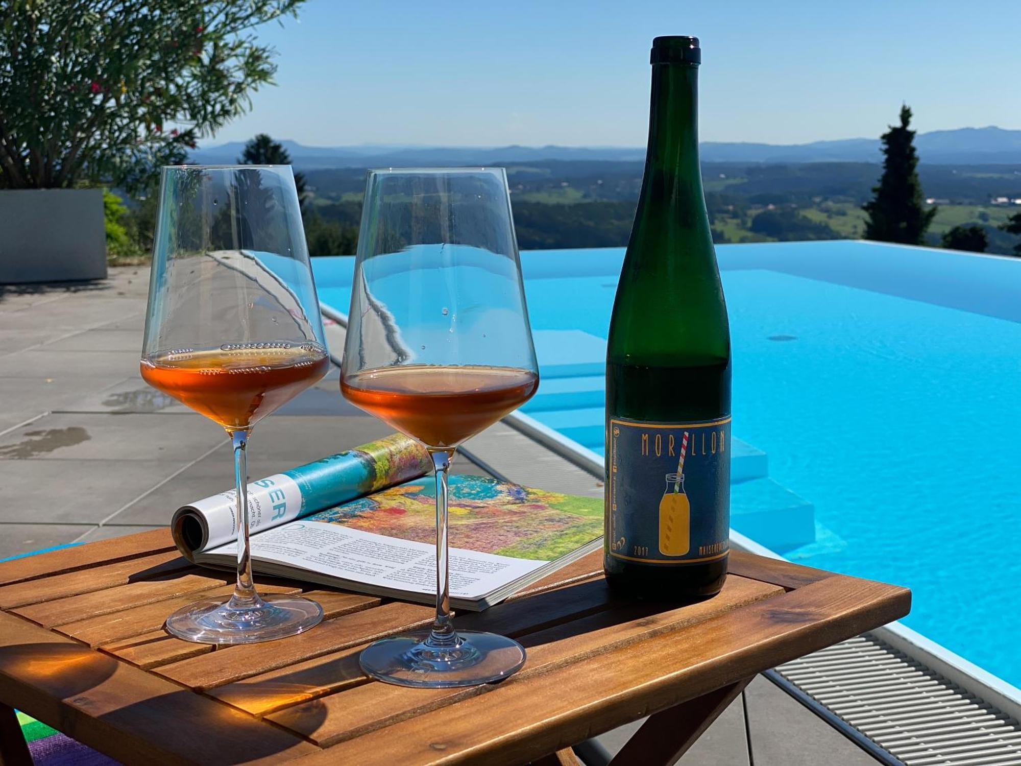 Greim15 --- Ganzes Ferienhaus Mit Fernsicht, Pool, Wellness Deutschlandsberg Esterno foto