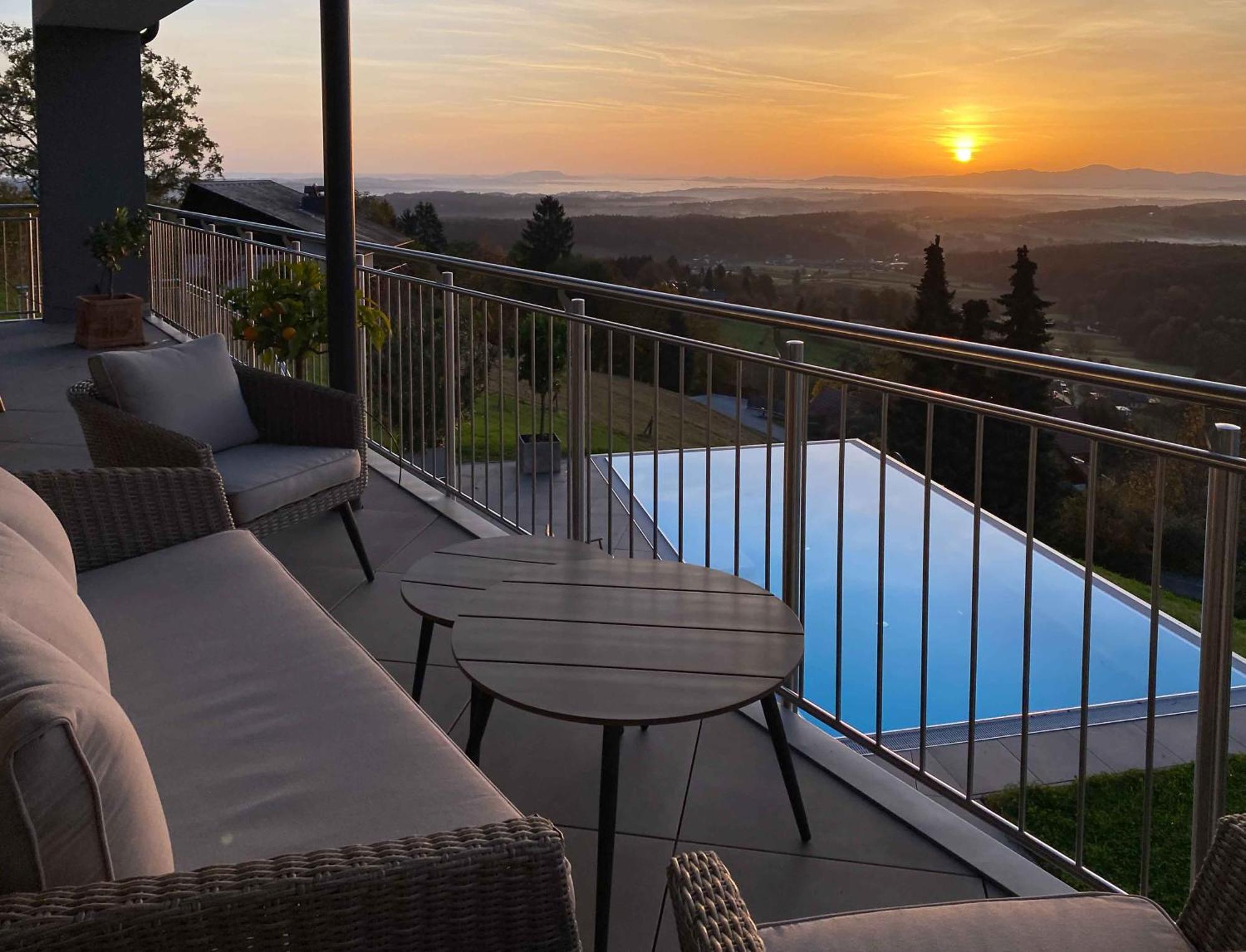 Greim15 --- Ganzes Ferienhaus Mit Fernsicht, Pool, Wellness Deutschlandsberg Esterno foto