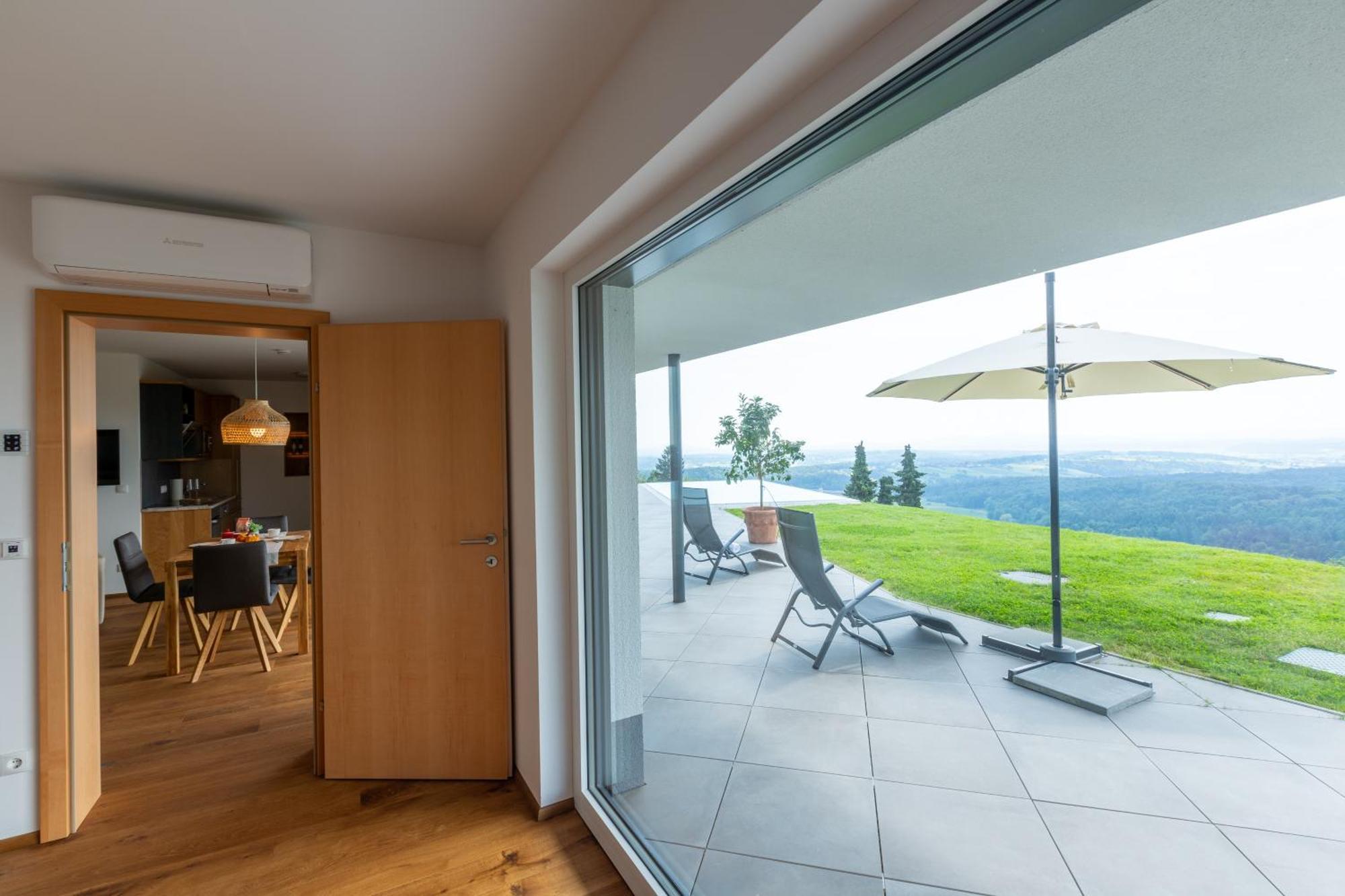 Greim15 --- Ganzes Ferienhaus Mit Fernsicht, Pool, Wellness Deutschlandsberg Esterno foto