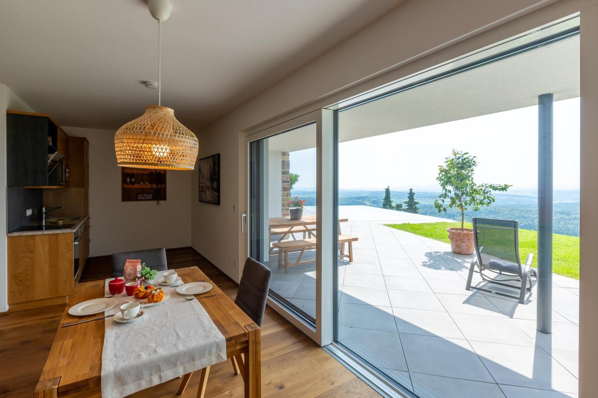 Greim15 --- Ganzes Ferienhaus Mit Fernsicht, Pool, Wellness Deutschlandsberg Esterno foto