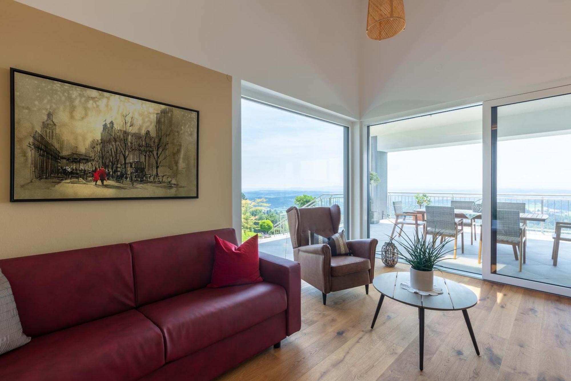 Greim15 --- Ganzes Ferienhaus Mit Fernsicht, Pool, Wellness Deutschlandsberg Esterno foto