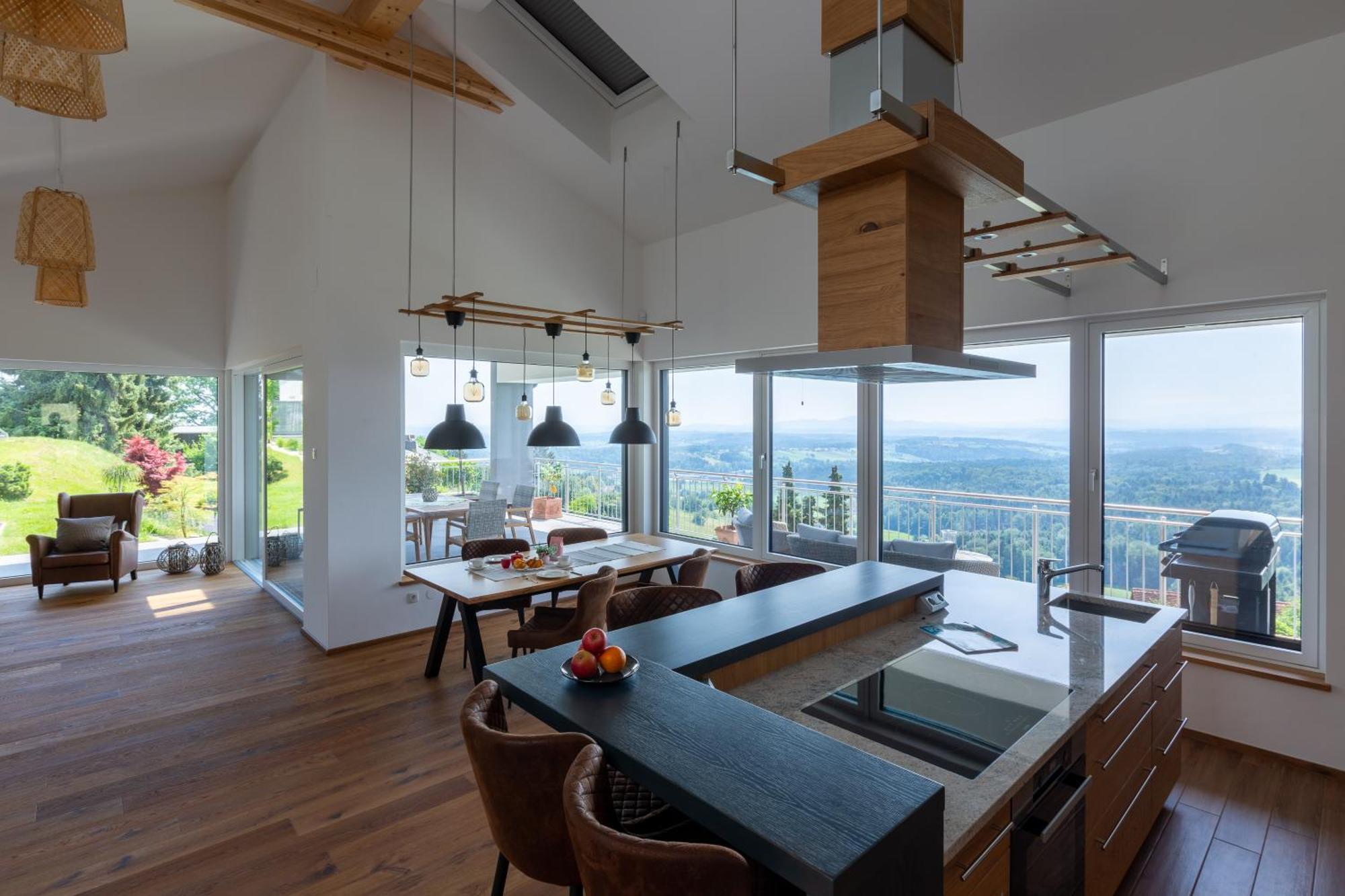 Greim15 --- Ganzes Ferienhaus Mit Fernsicht, Pool, Wellness Deutschlandsberg Esterno foto