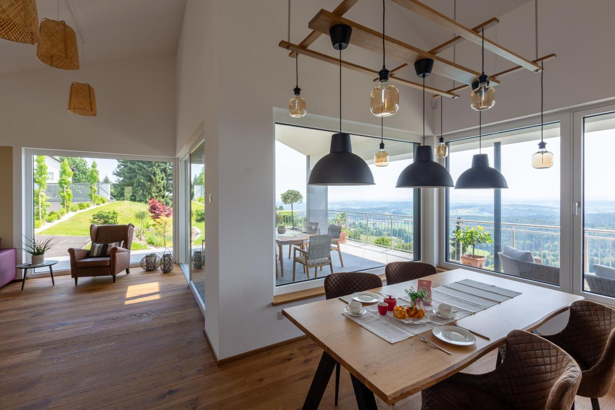 Greim15 --- Ganzes Ferienhaus Mit Fernsicht, Pool, Wellness Deutschlandsberg Esterno foto